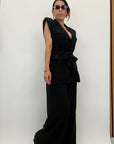 Coordinato gilet con fusciacca 15905
