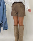 Shorts con cintura 6553