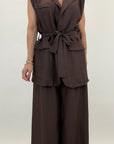 Coordinato gilet con fusciacca 15905
