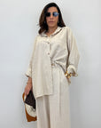 Coordinato Misto Lino 2437