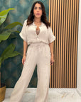 Coordinato in lino 89390
