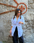 Camicia con stringhe 9242