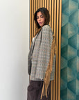 Blazer con frange 4705