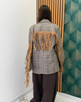 Blazer con frange 4705