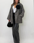 Blazer Oversize Tweed 9627