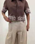 Camicia con pizzo 275