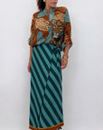 Gonna lunga Stripes 26272