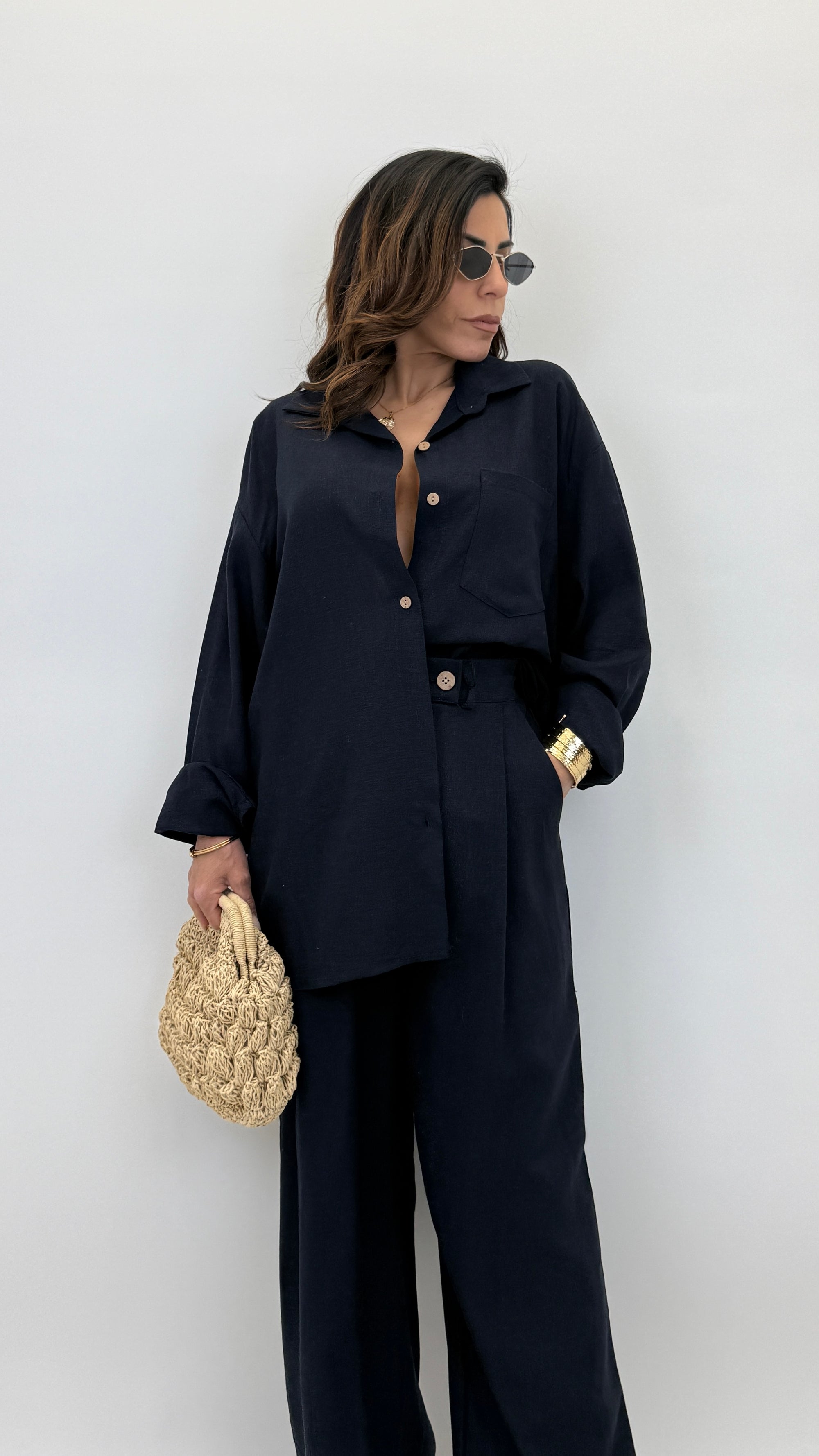 Coordinato Misto Lino 2437