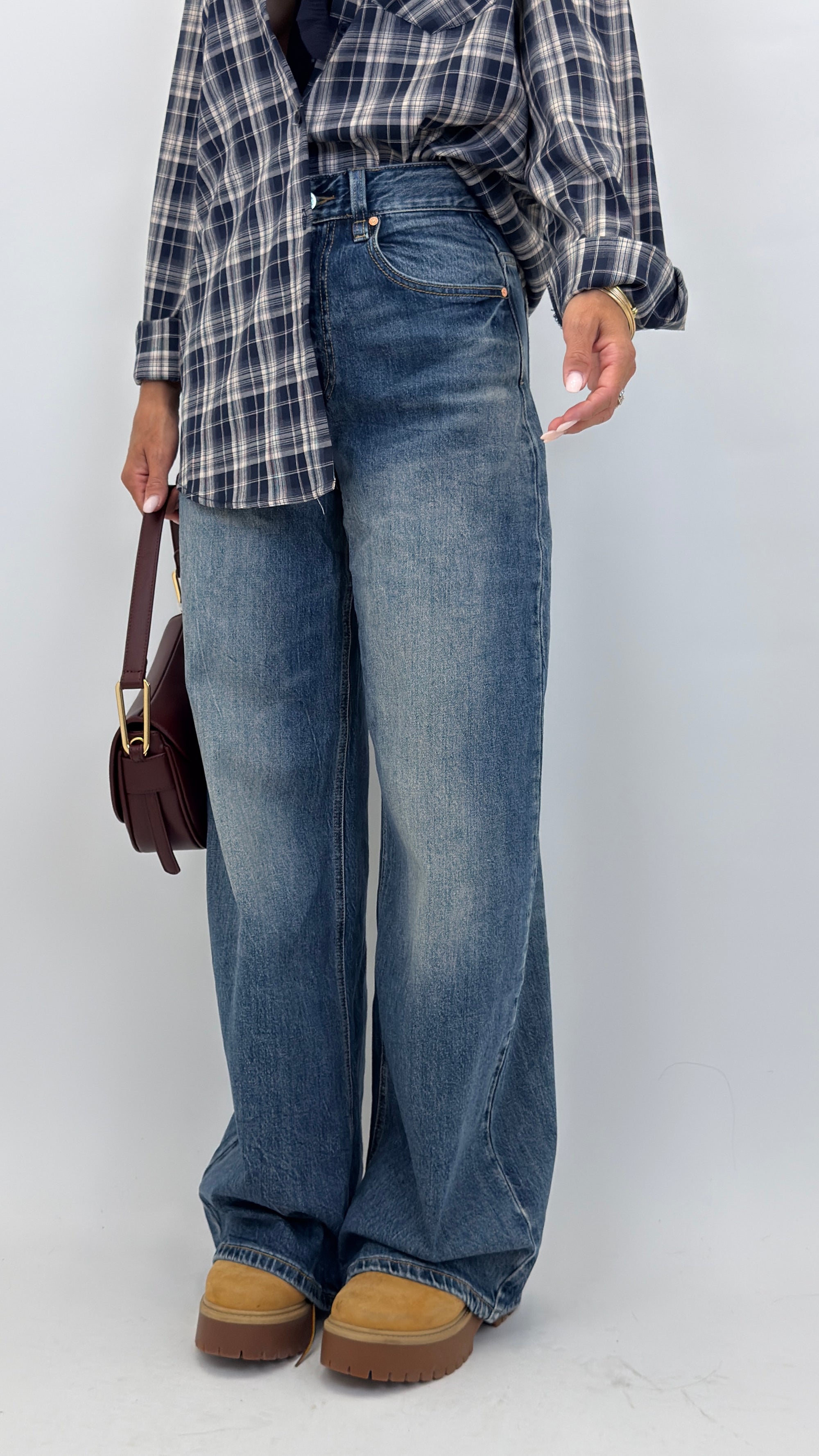 Jeans wide leg 5620