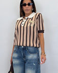 Polo Teddy a righe 8178