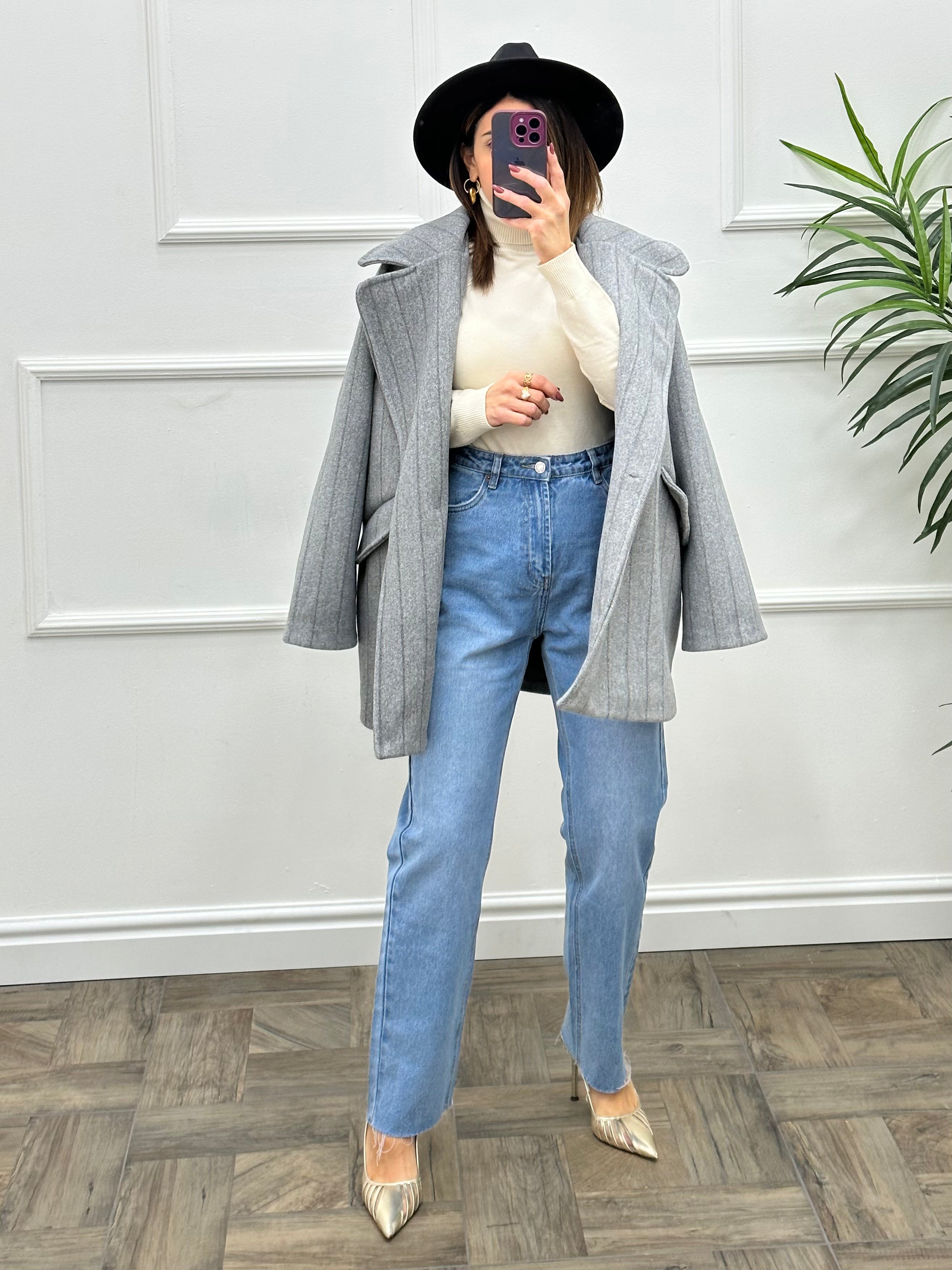 Cappotto oversize 23423