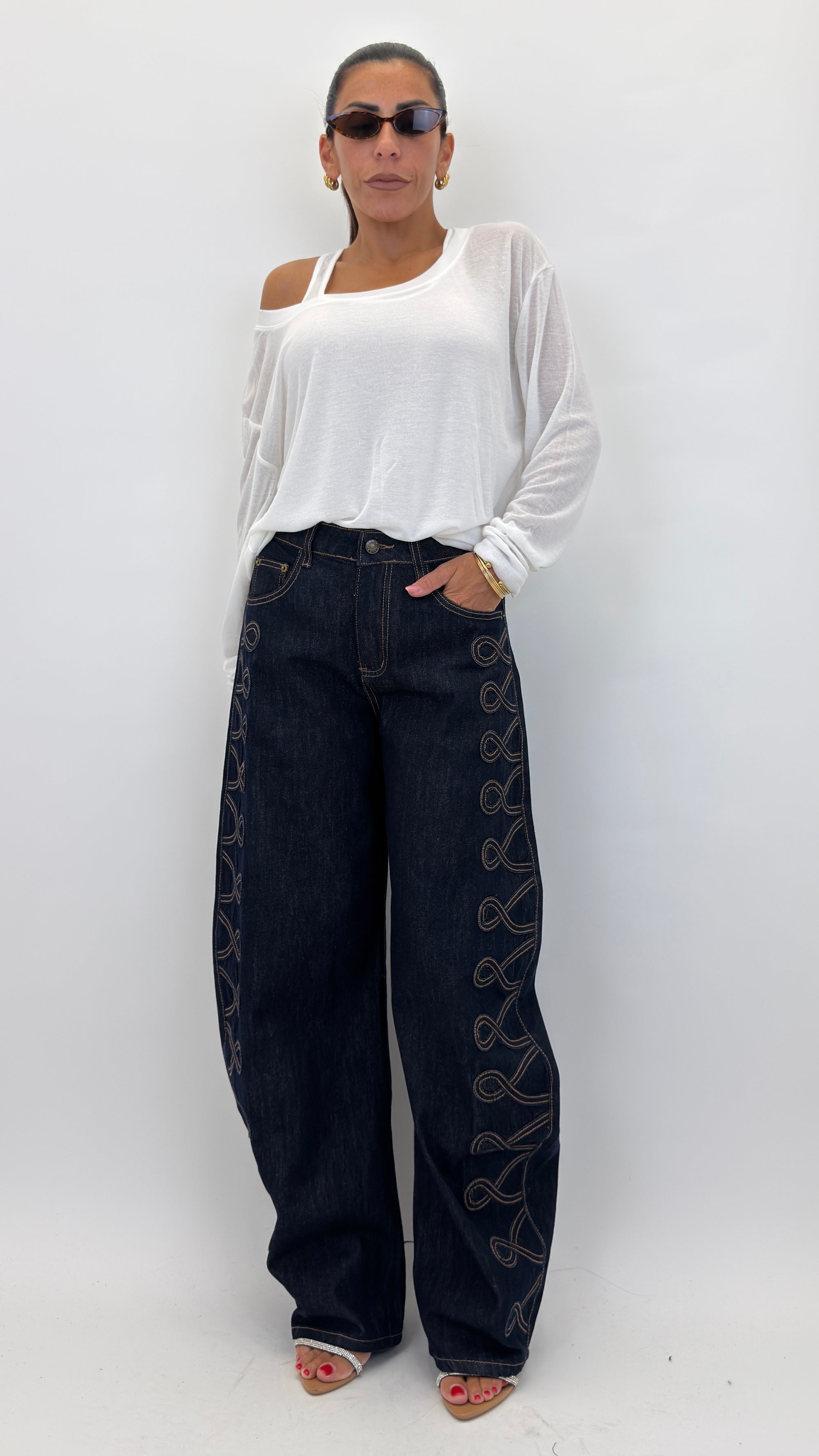 Maglia con top 15294
