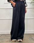 Pantalone comfy a palazzo 6187