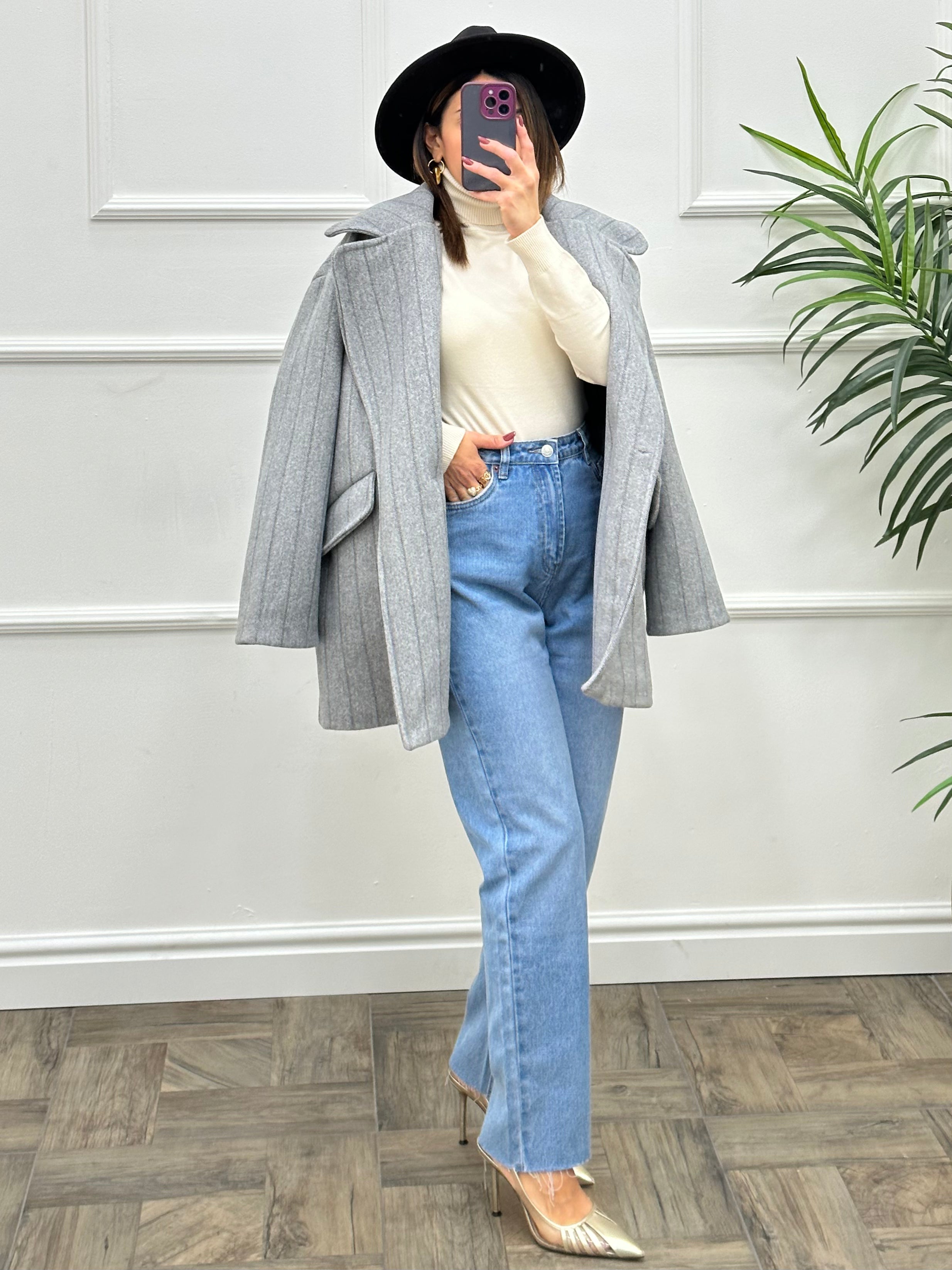 Cappotto oversize 23423