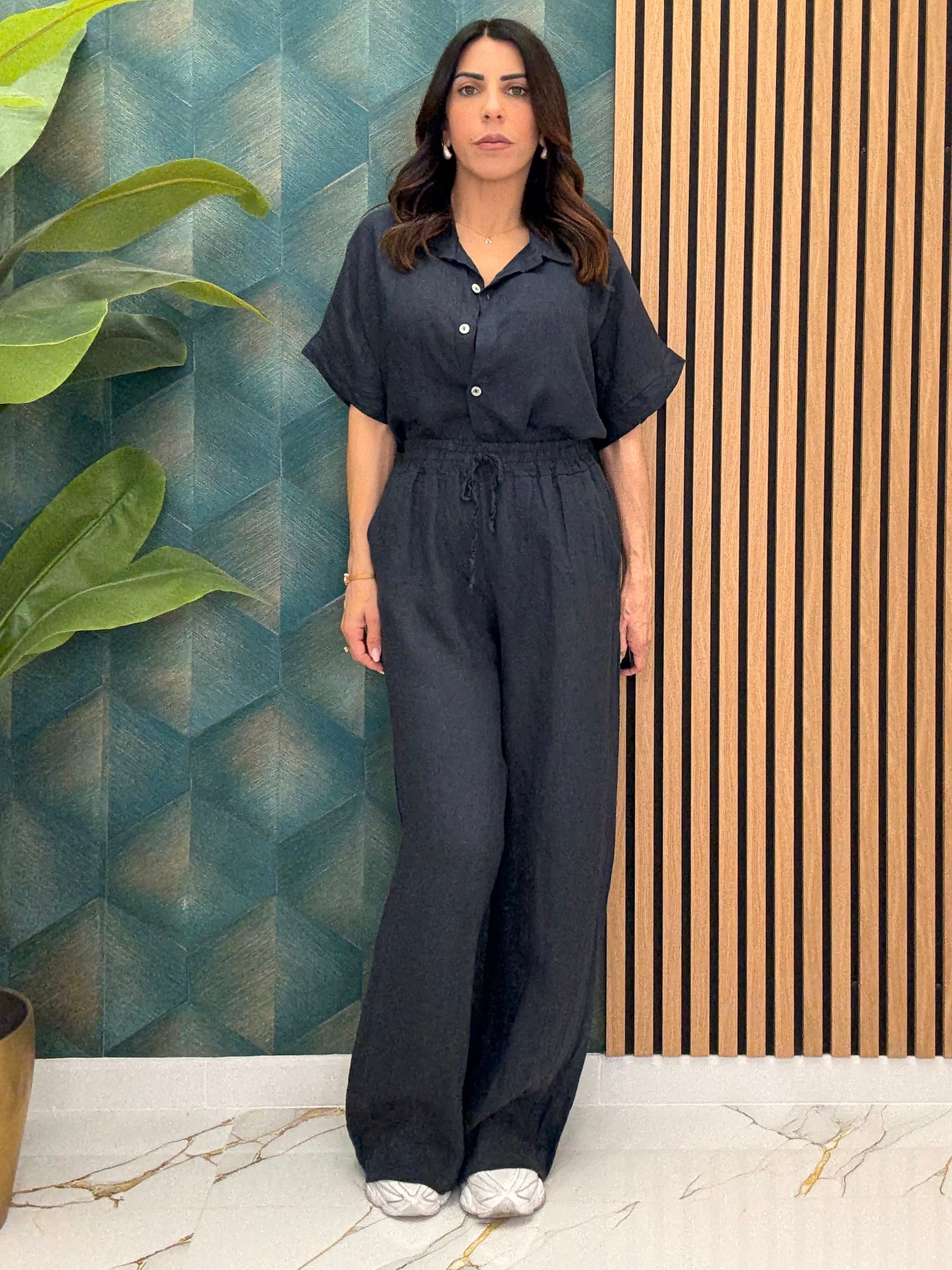 Coordinato in lino 89390