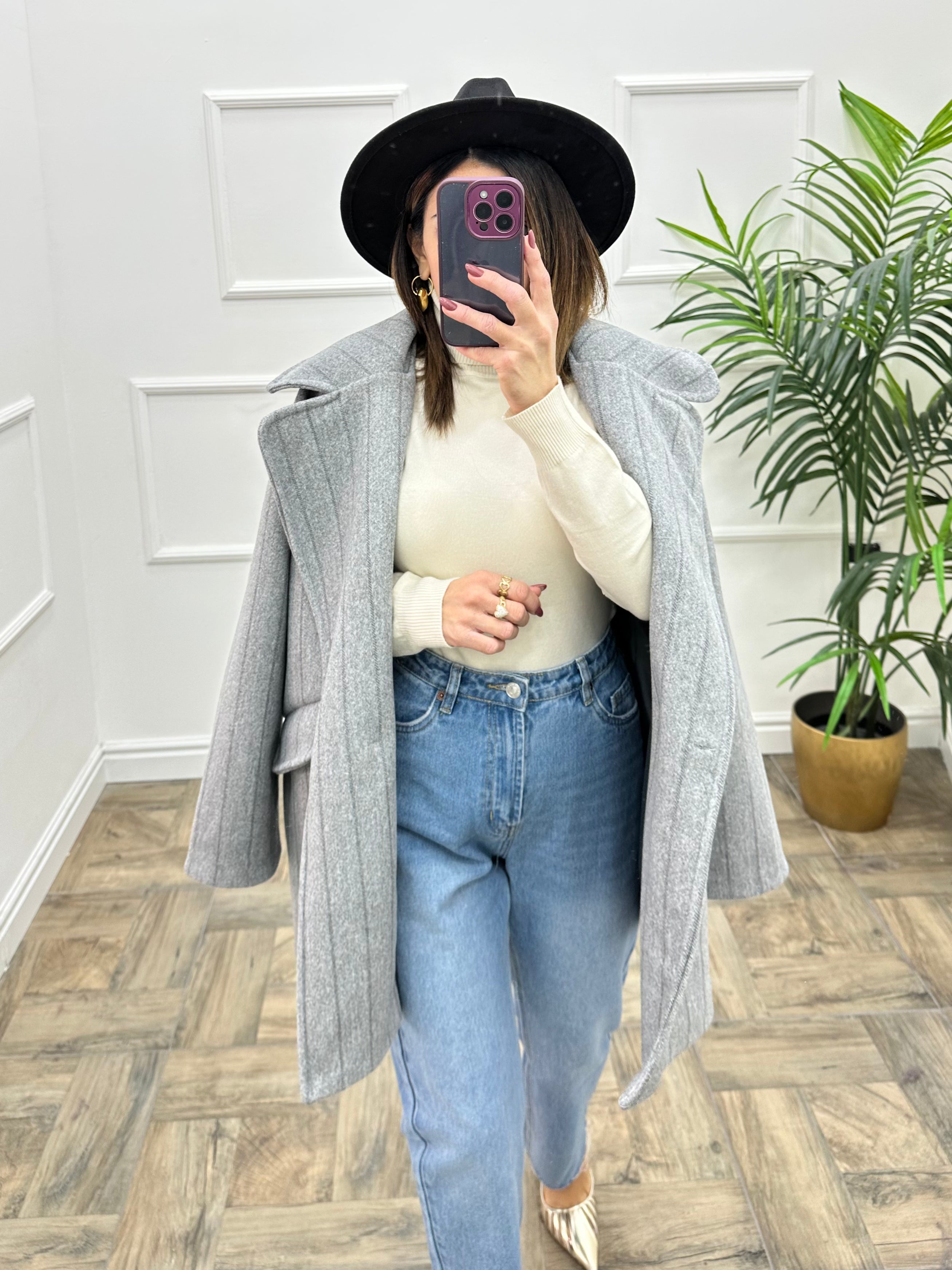 Cappotto oversize 23423