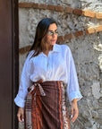 Camicia in lino 26693
