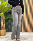 Jeans wide leg strass 333