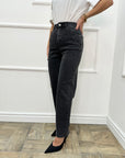 Jeans Black Strass 8760