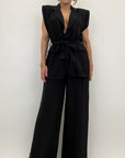 Coordinato gilet con fusciacca 15905
