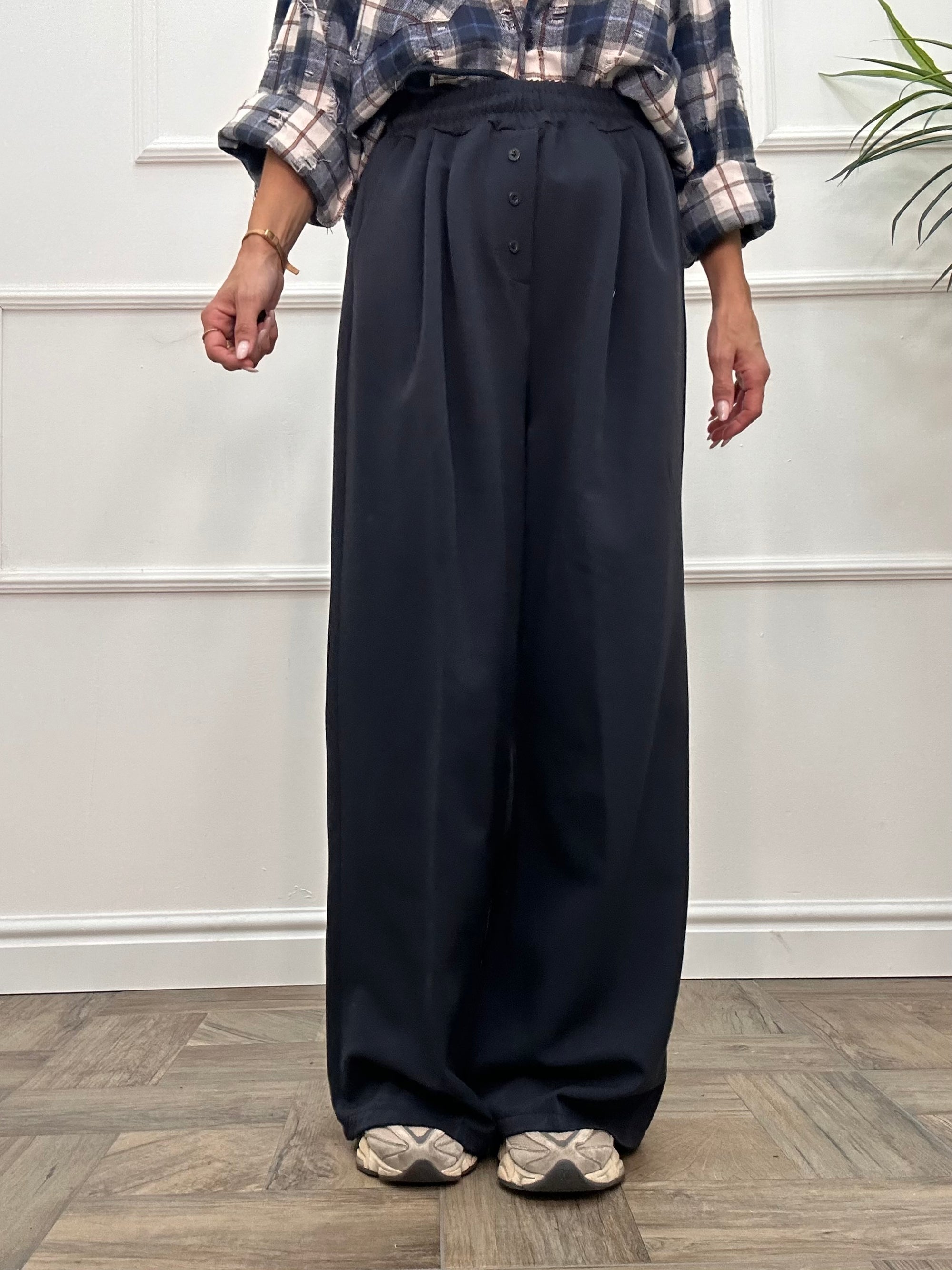 Pantalone comfy a palazzo 6187