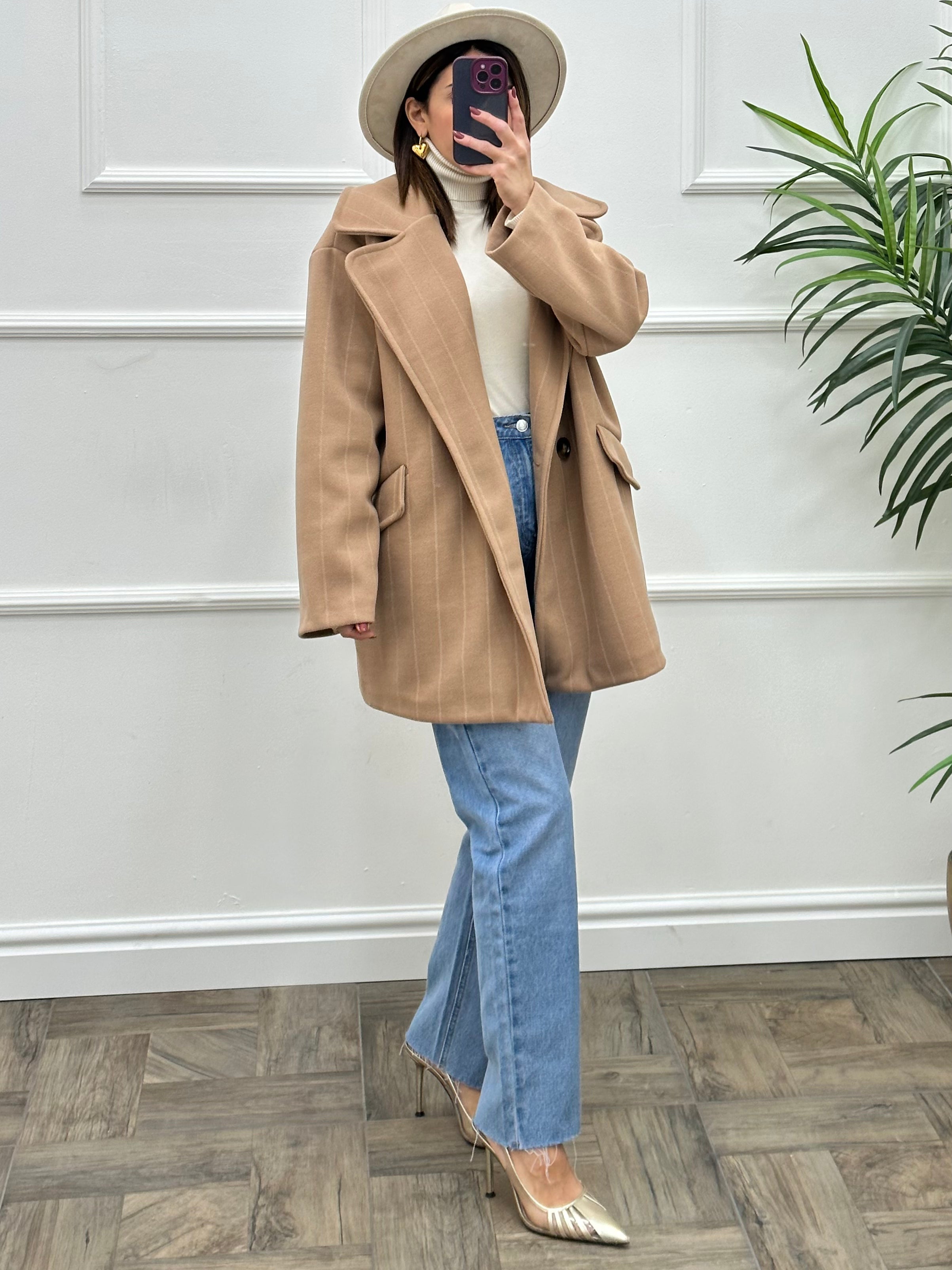 Cappotto oversize 23423