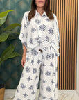 Camicia con ricami Lumina 9211