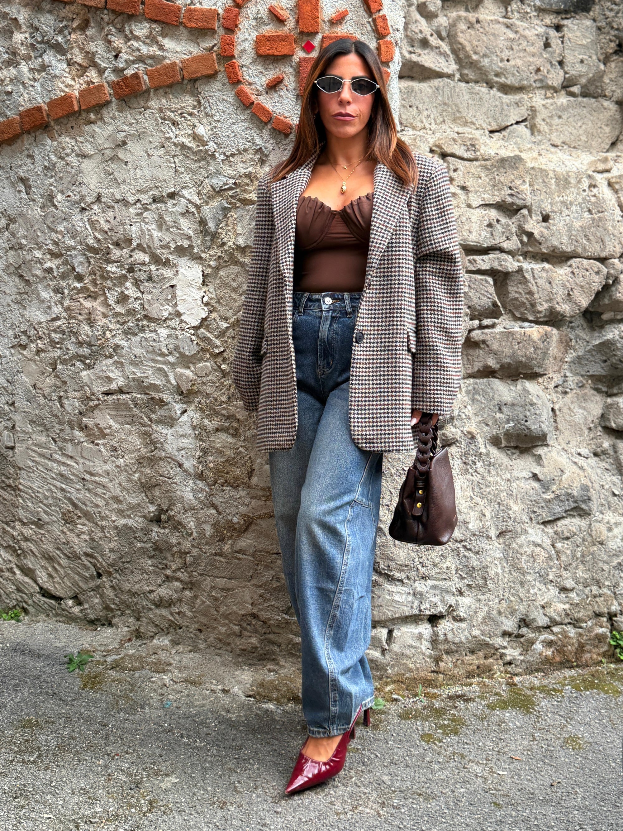 Giacca Pied de Poule 80501