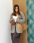 Blazer con frange 4705