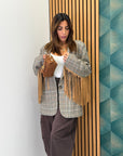 Blazer con frange 4705