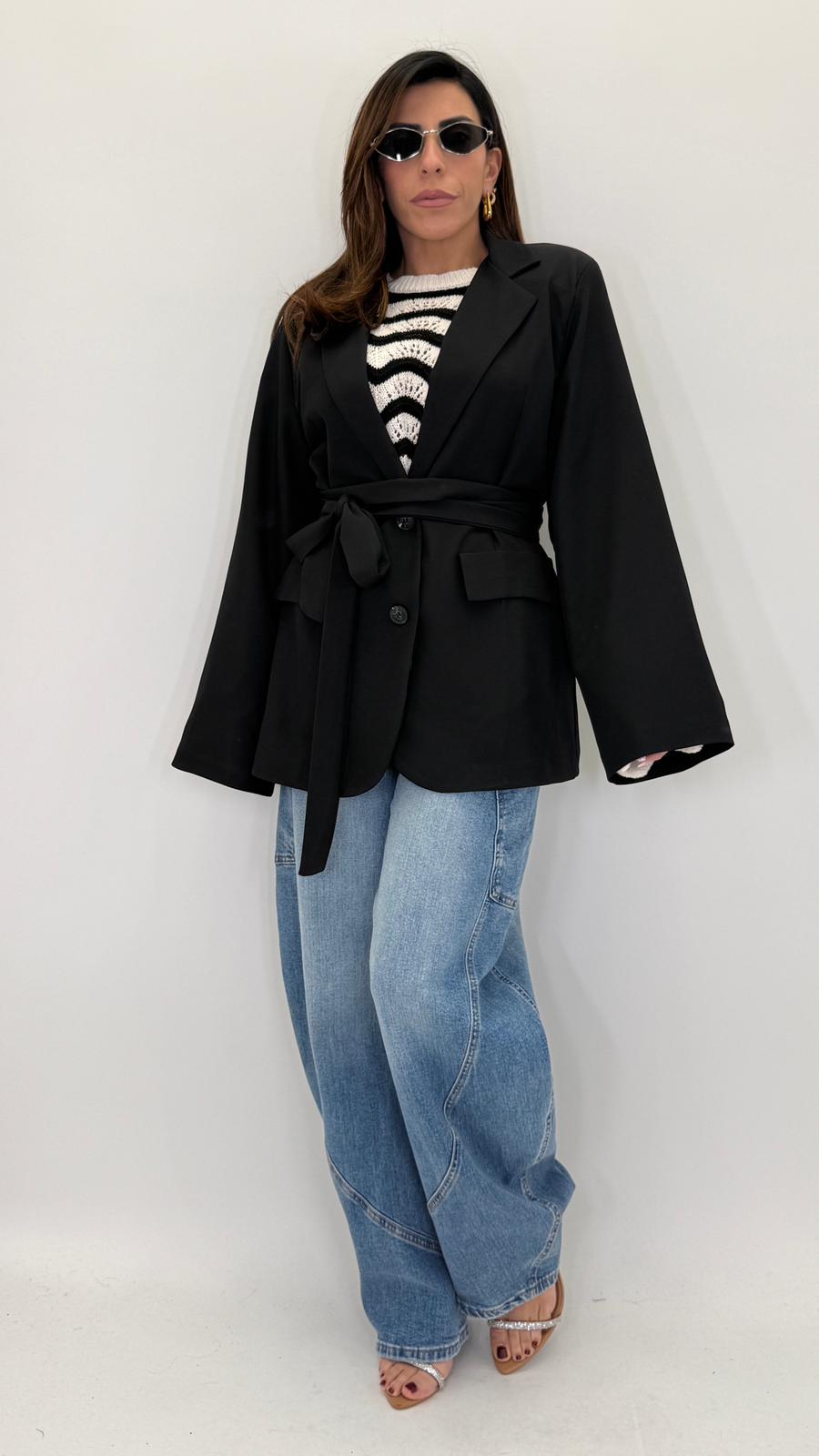 Blazer con fusciacca 3871