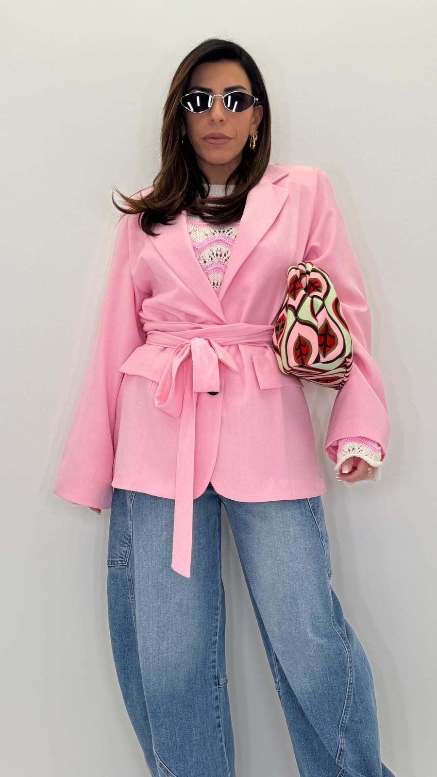 Blazer con fusciacca 3871