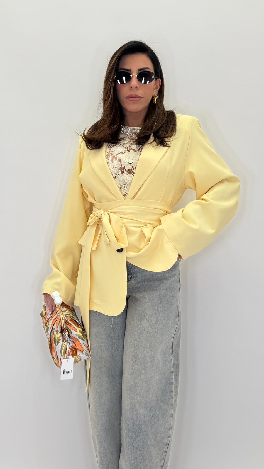 Blazer con fusciacca 3871