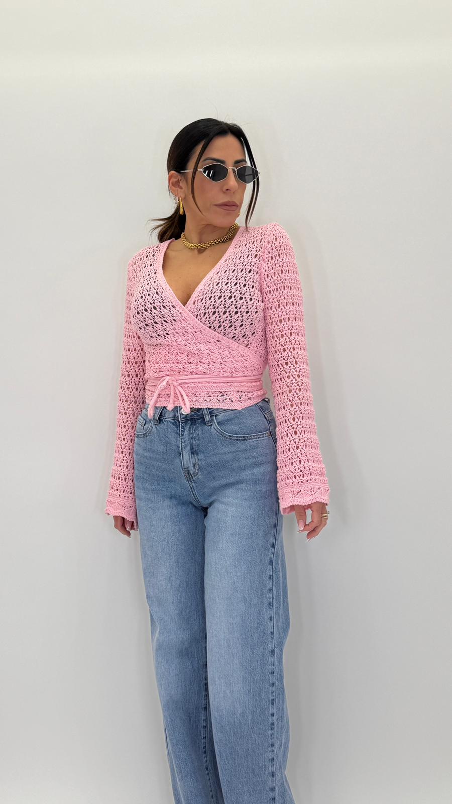 Maglia Crochet 24013