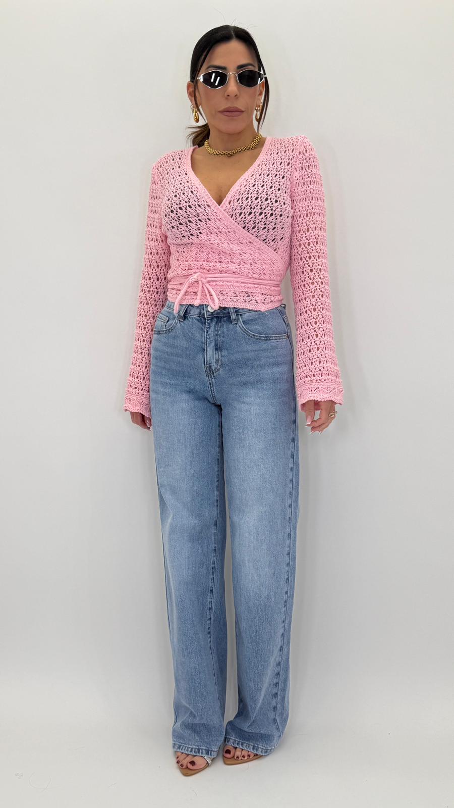 Maglia Crochet 24013