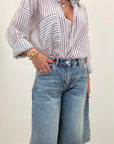 Camicia a righe 25135