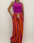 Pantalone a righe 6651-88