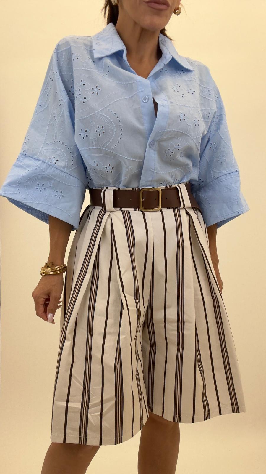 Camicia in pizzo 4099