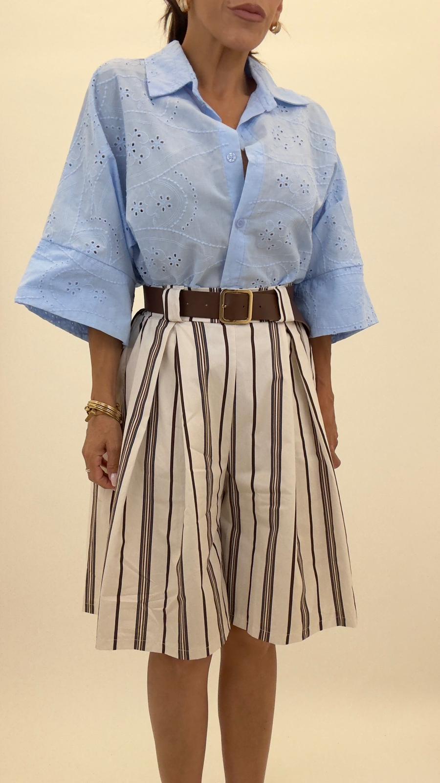Camicia in pizzo 4099