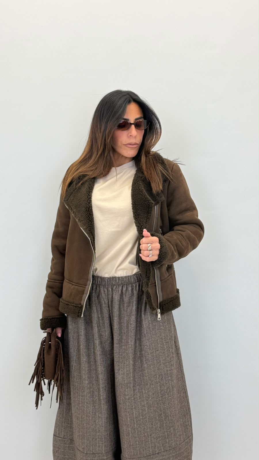 Giubbotto Shearling 25072