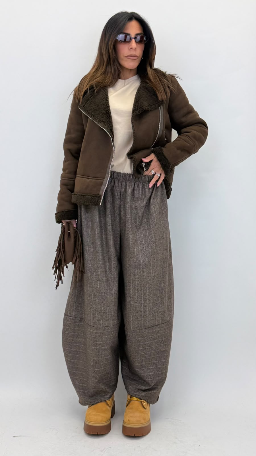 Giubbotto Shearling 25072