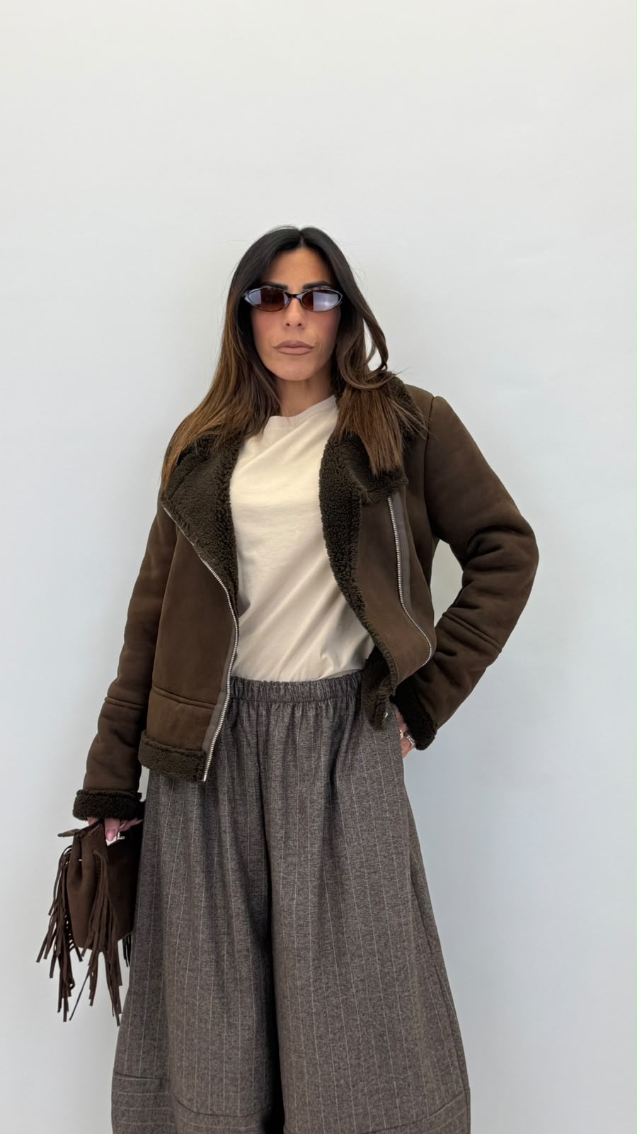Giubbotto Shearling 25072