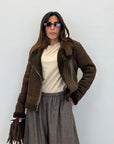 Giubbotto Shearling 25072