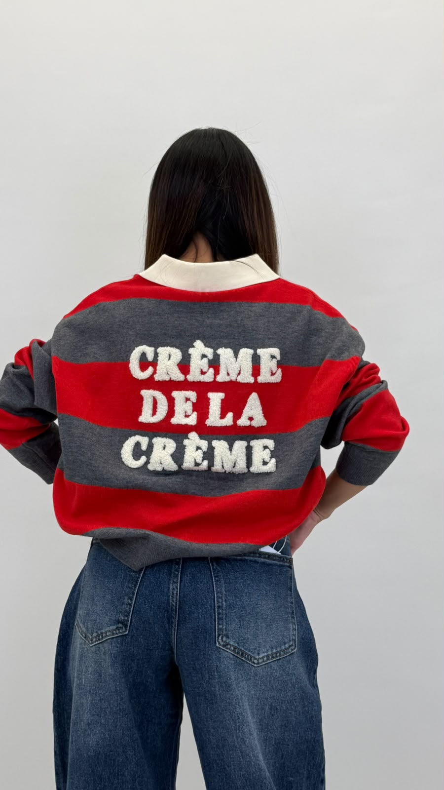 Pullover a righe 7364