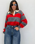 Pullover a righe 7364