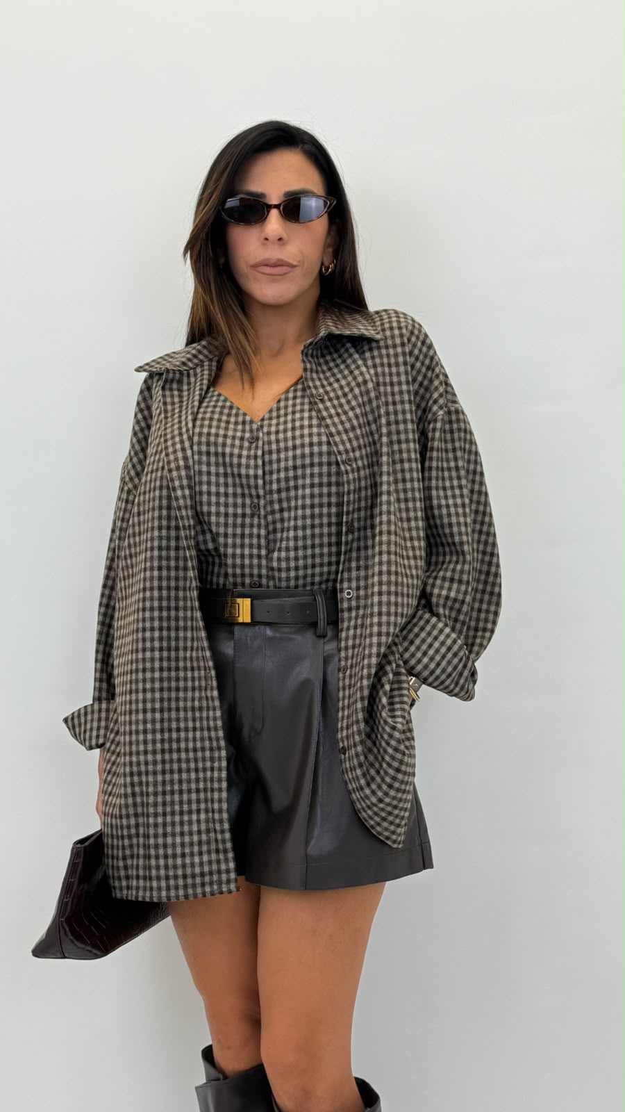 Camicia con gilet 1022