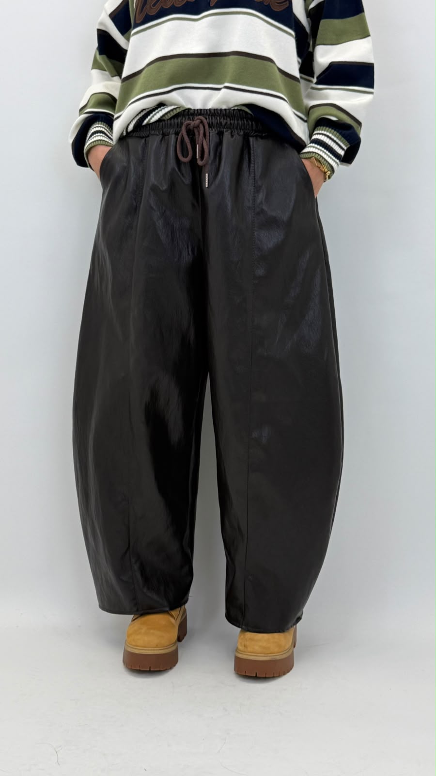 Pantalone Ecopelle 19168