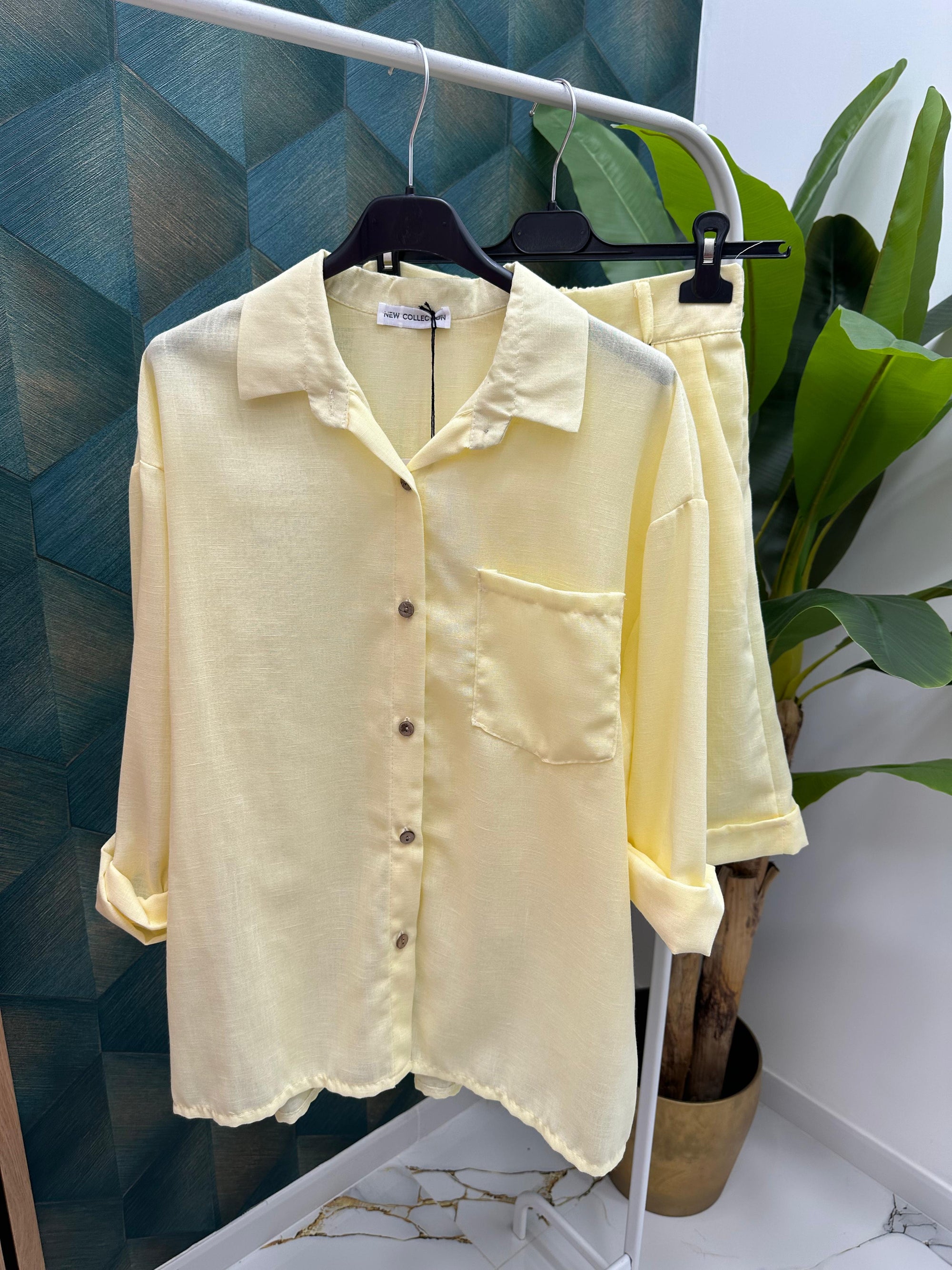 Coordinato misto lino 2437